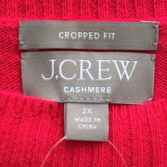 J.Crew Shrunken Cashmere Crewneck - Picture 3 of 12